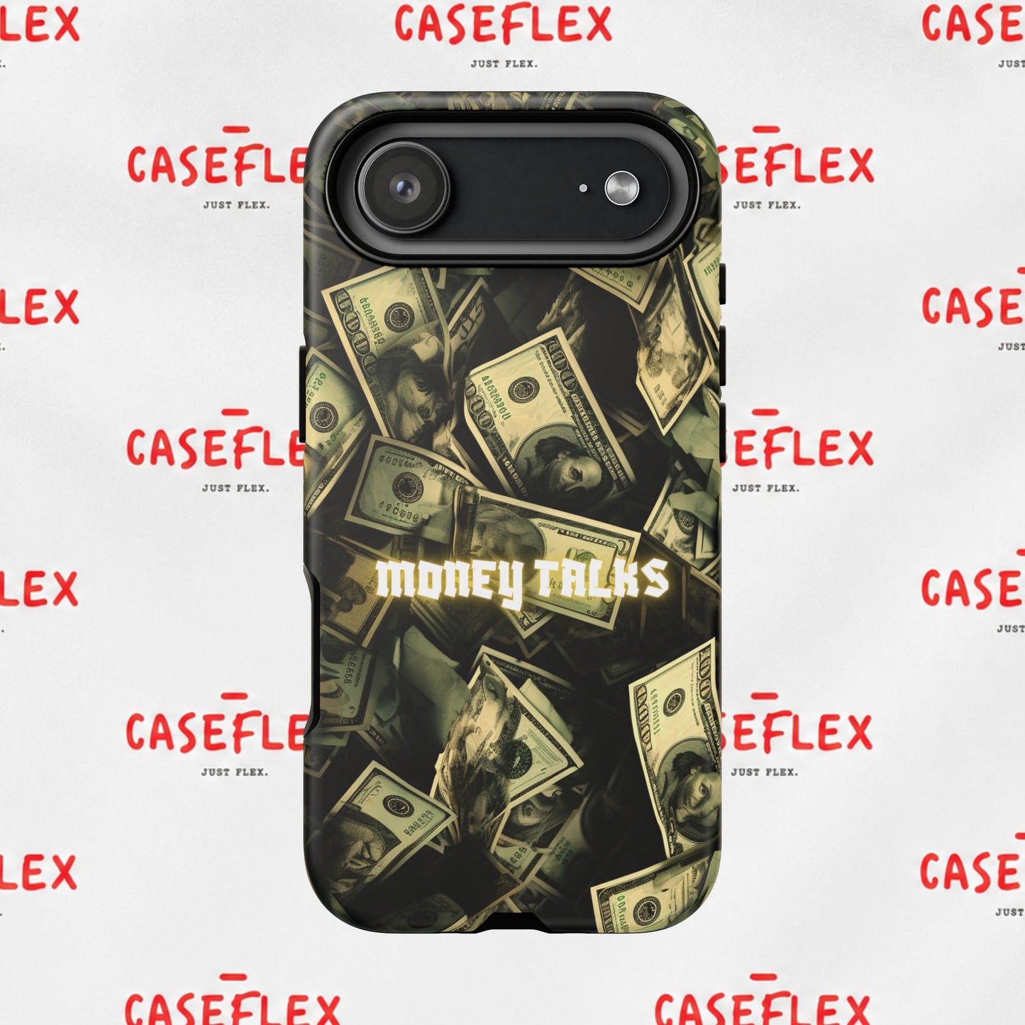 Money Talks Phone Case | Dollar Bills Pattern iPhone Case
