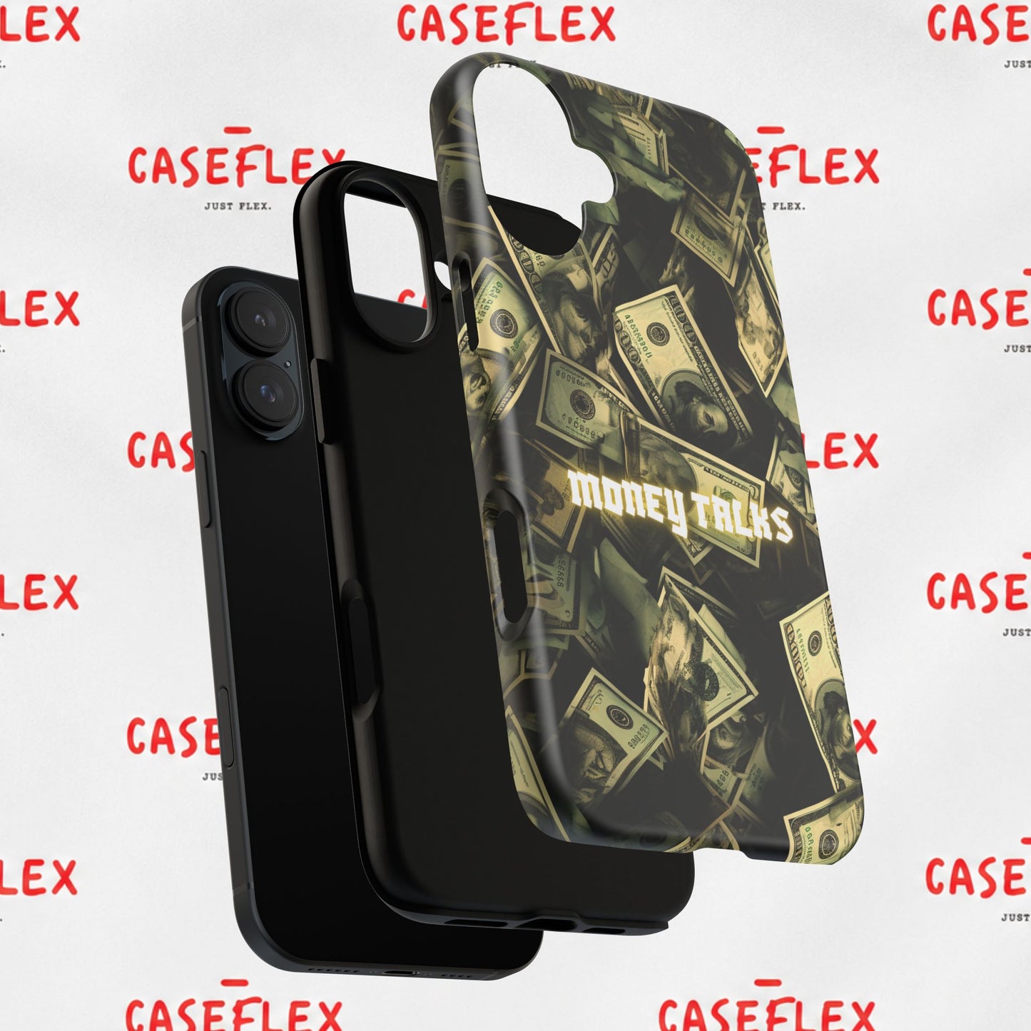 Money Talks Phone Case | Dollar Bills Pattern iPhone Case