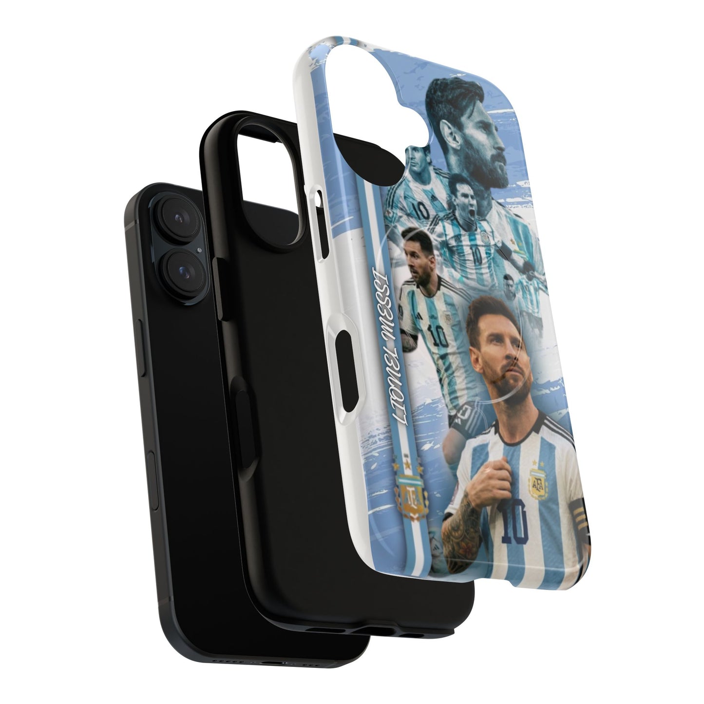 Messi Argentina Collage Tough Magnetic Phone Case