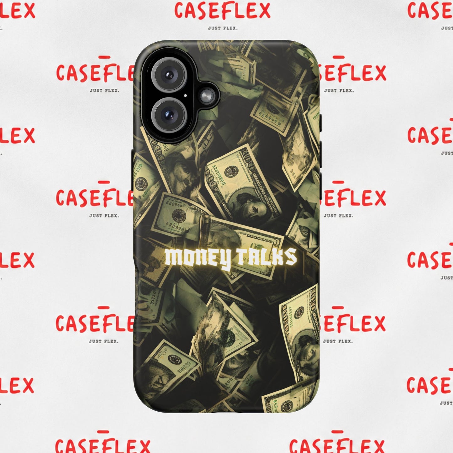 Money Talks Phone Case | Dollar Bills Pattern iPhone Case