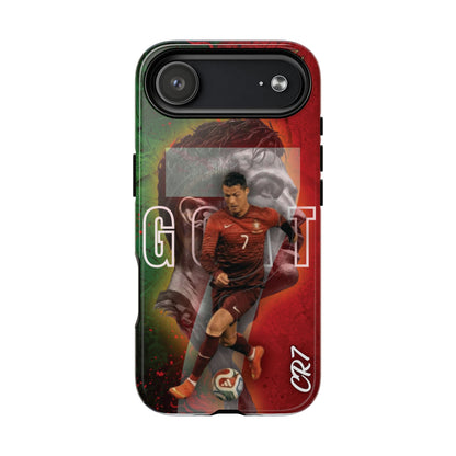 CR7 Portugal Soccer Tough Magnetic Phone Case — Cristiano Ronaldo ‘Grit’ Protective Cover