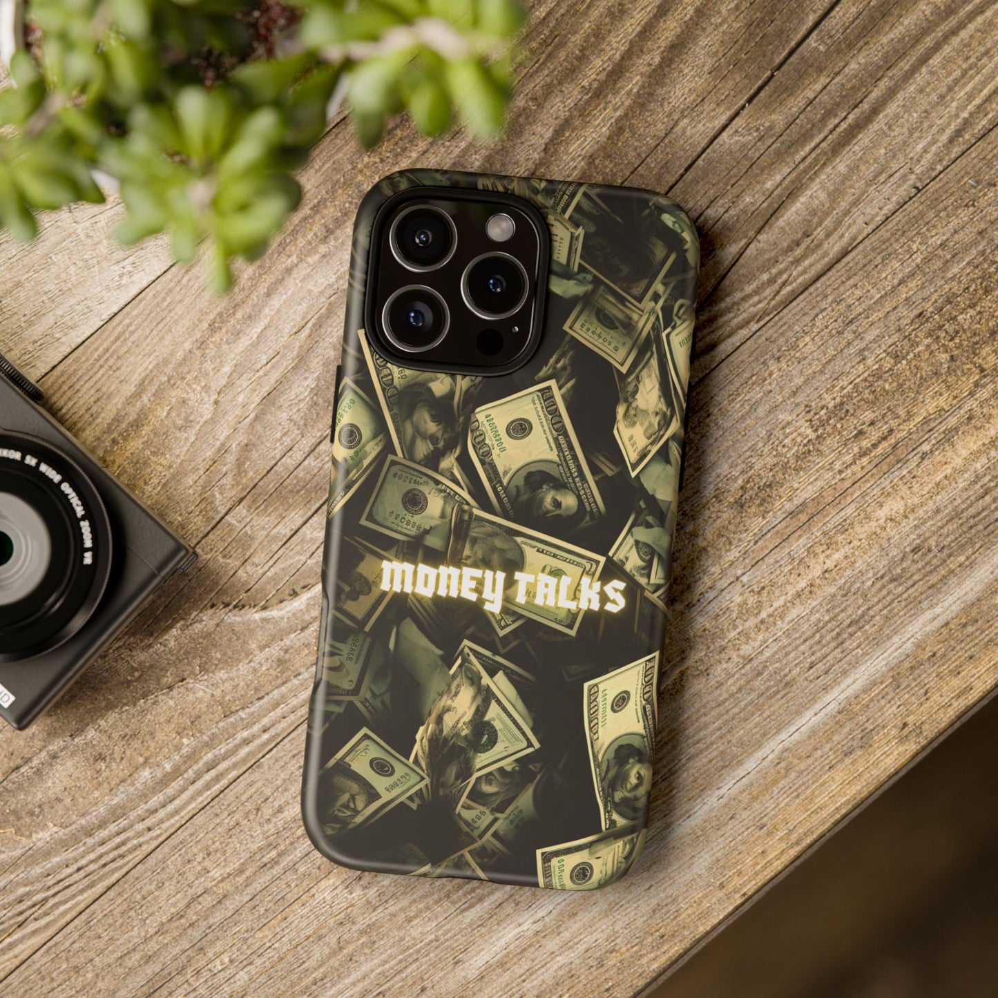 Money Talks Phone Case | Dollar Bills Pattern iPhone Case