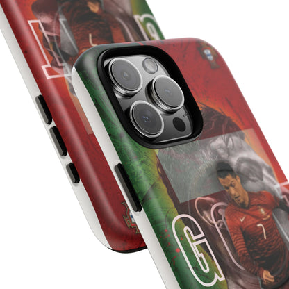 CR7 Portugal Soccer Tough Magnetic Phone Case — Cristiano Ronaldo ‘Grit’ Protective Cover