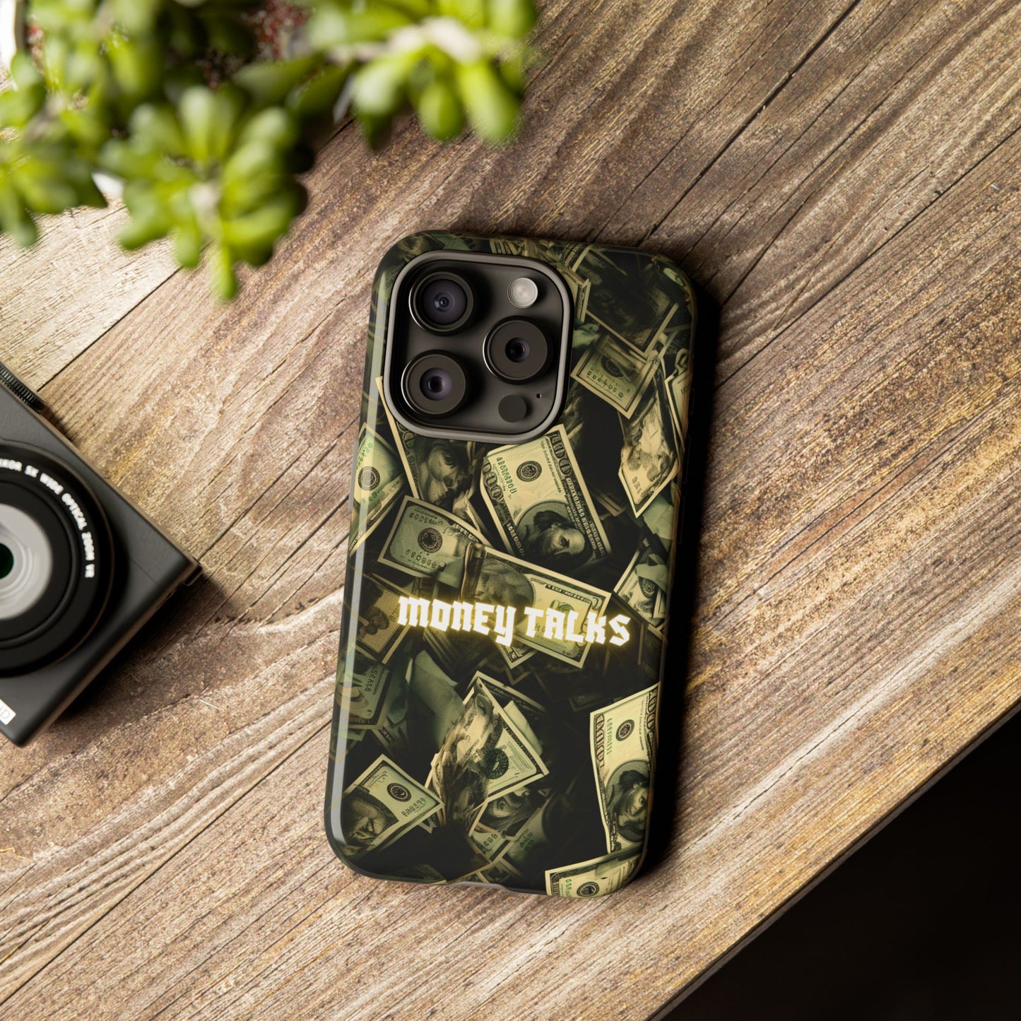 Money Talks Phone Case | Dollar Bills Pattern iPhone Case