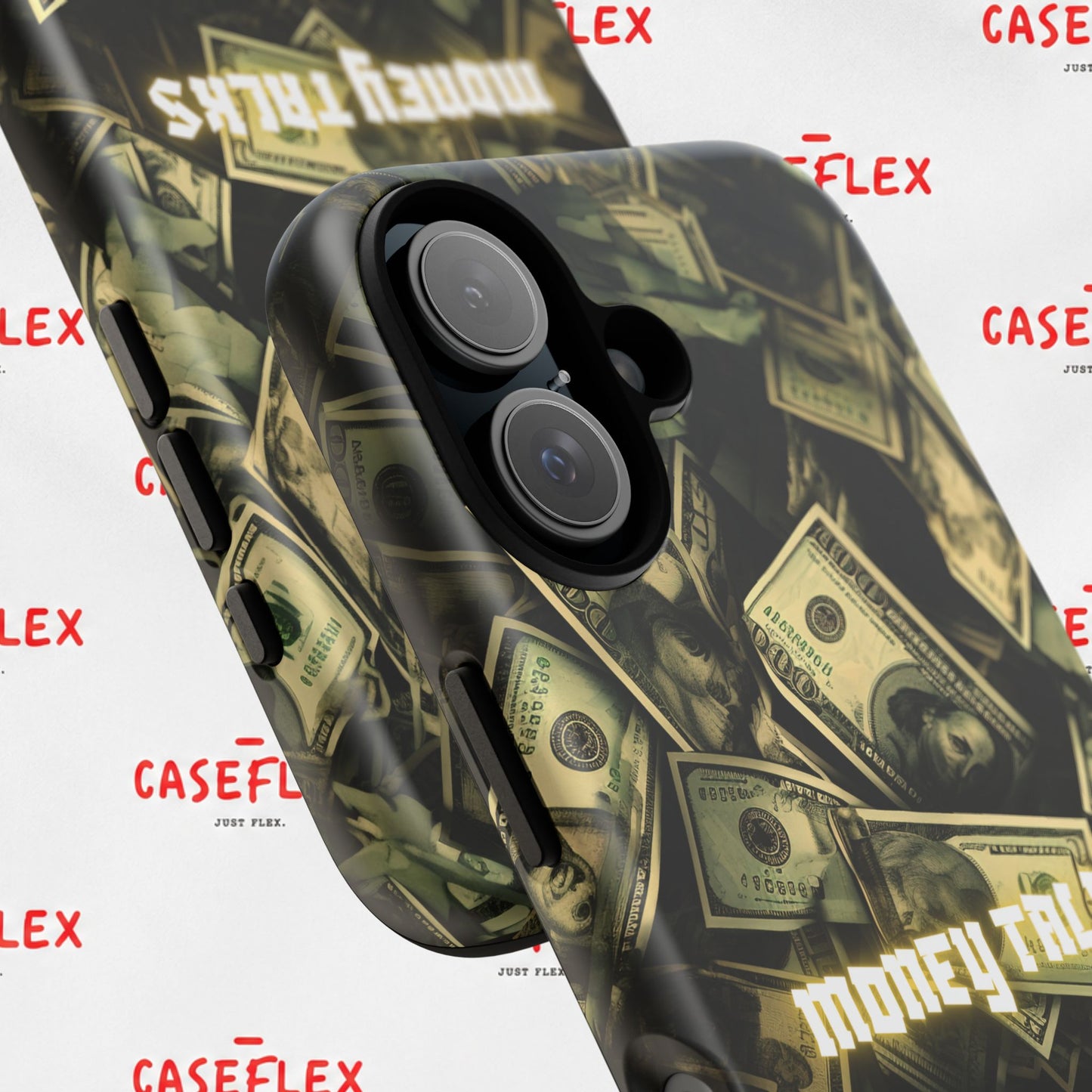 Money Talks Phone Case | Dollar Bills Pattern iPhone Case