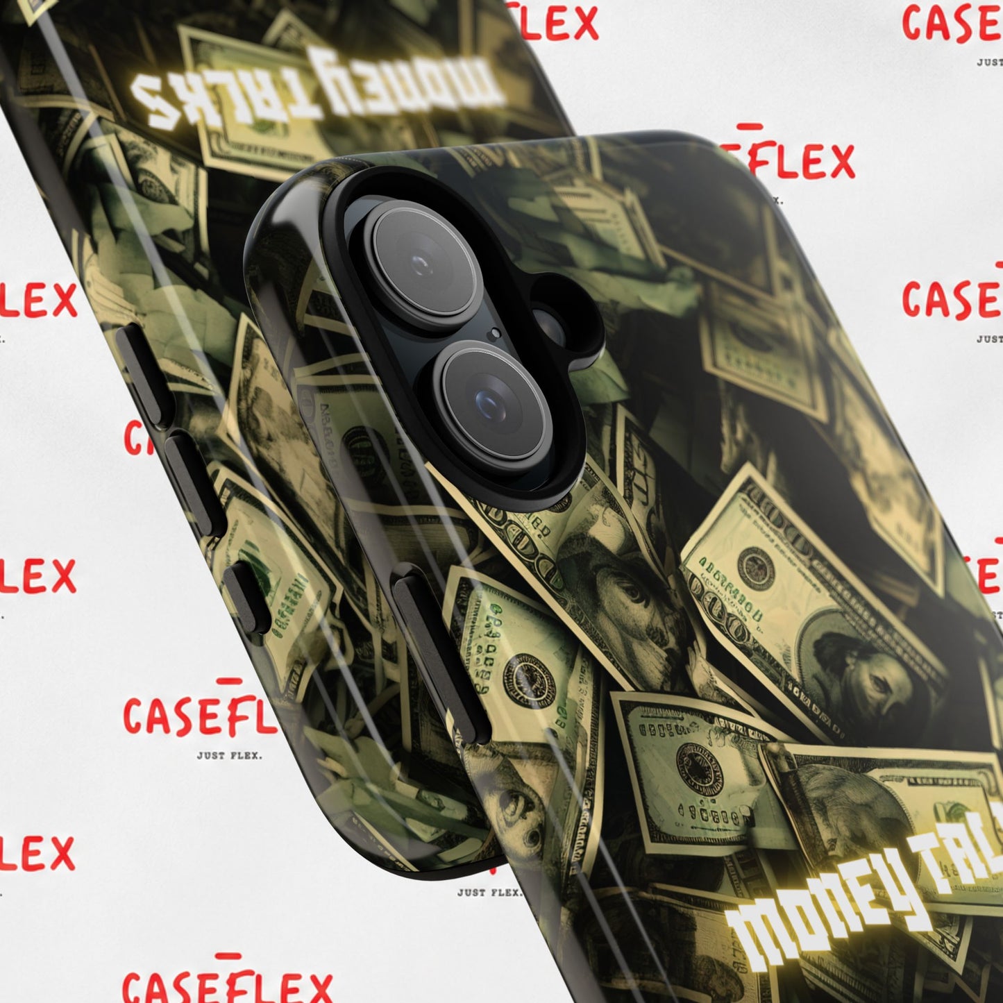 Money Talks Phone Case | Dollar Bills Pattern iPhone Case