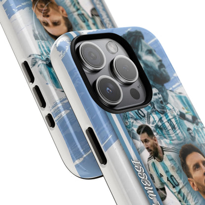 Messi Argentina Collage Tough Magnetic Phone Case