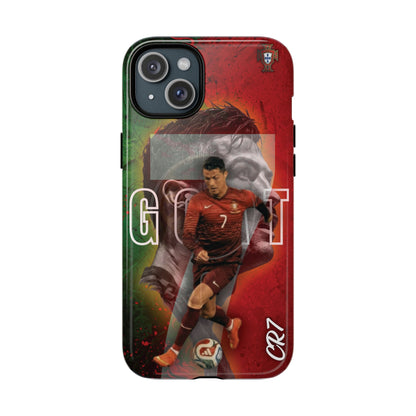 CR7 Portugal Soccer Tough Magnetic Phone Case — Cristiano Ronaldo ‘Grit’ Protective Cover