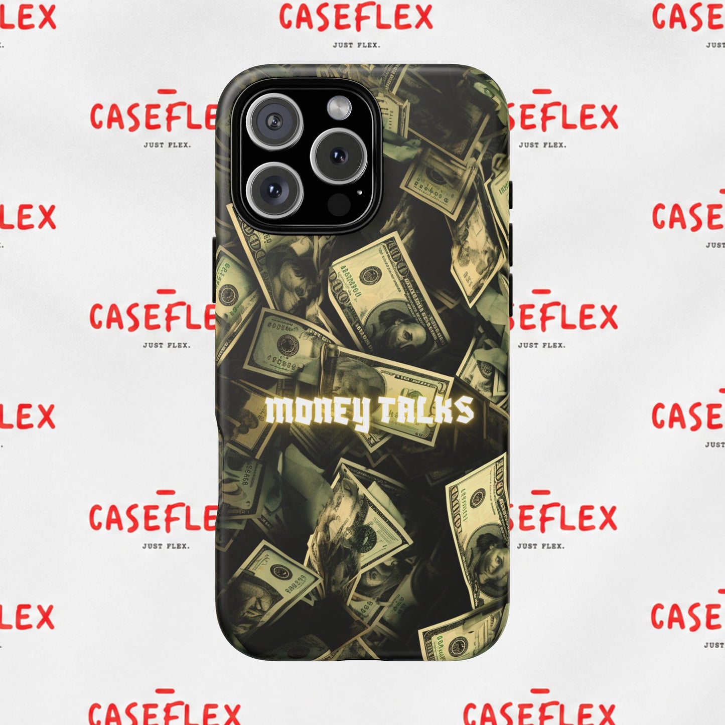 Money Talks Phone Case | Dollar Bills Pattern iPhone Case