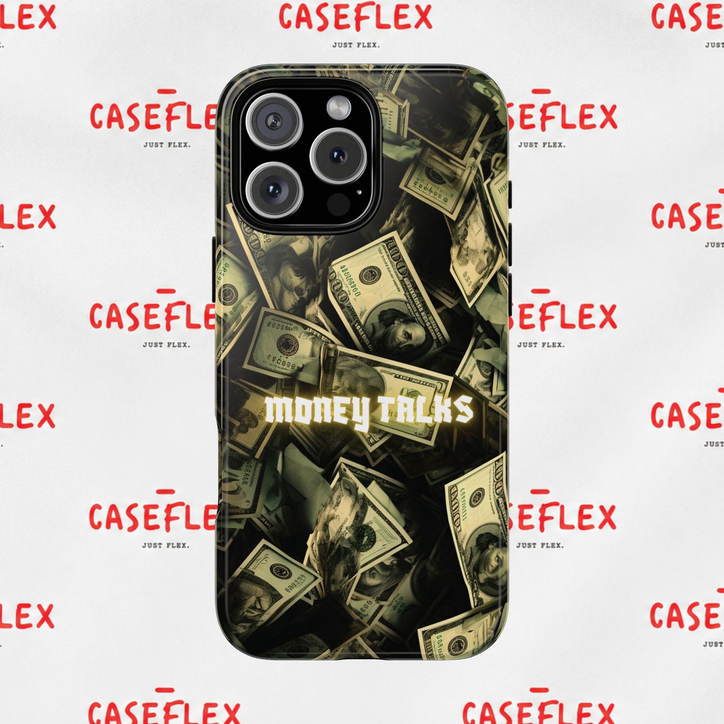 Money Talks Phone Case | Dollar Bills Pattern iPhone Case
