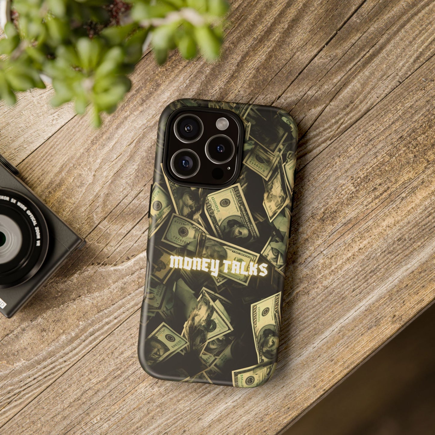Money Talks Phone Case | Dollar Bills Pattern iPhone Case