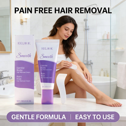 Hair Removal Cream Moisturizing Gentle Remove Hair Relieve Discomfort Smoothing Firming Skin Refreshing Body Hair Removal Lotion
