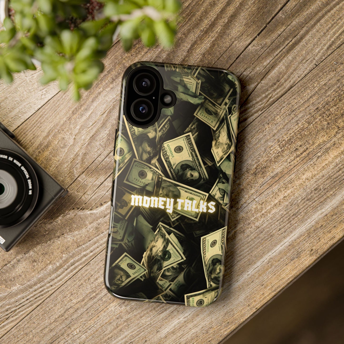 Money Talks Phone Case | Dollar Bills Pattern iPhone Case