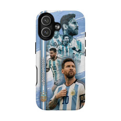 Messi Argentina Collage Tough Magnetic Phone Case