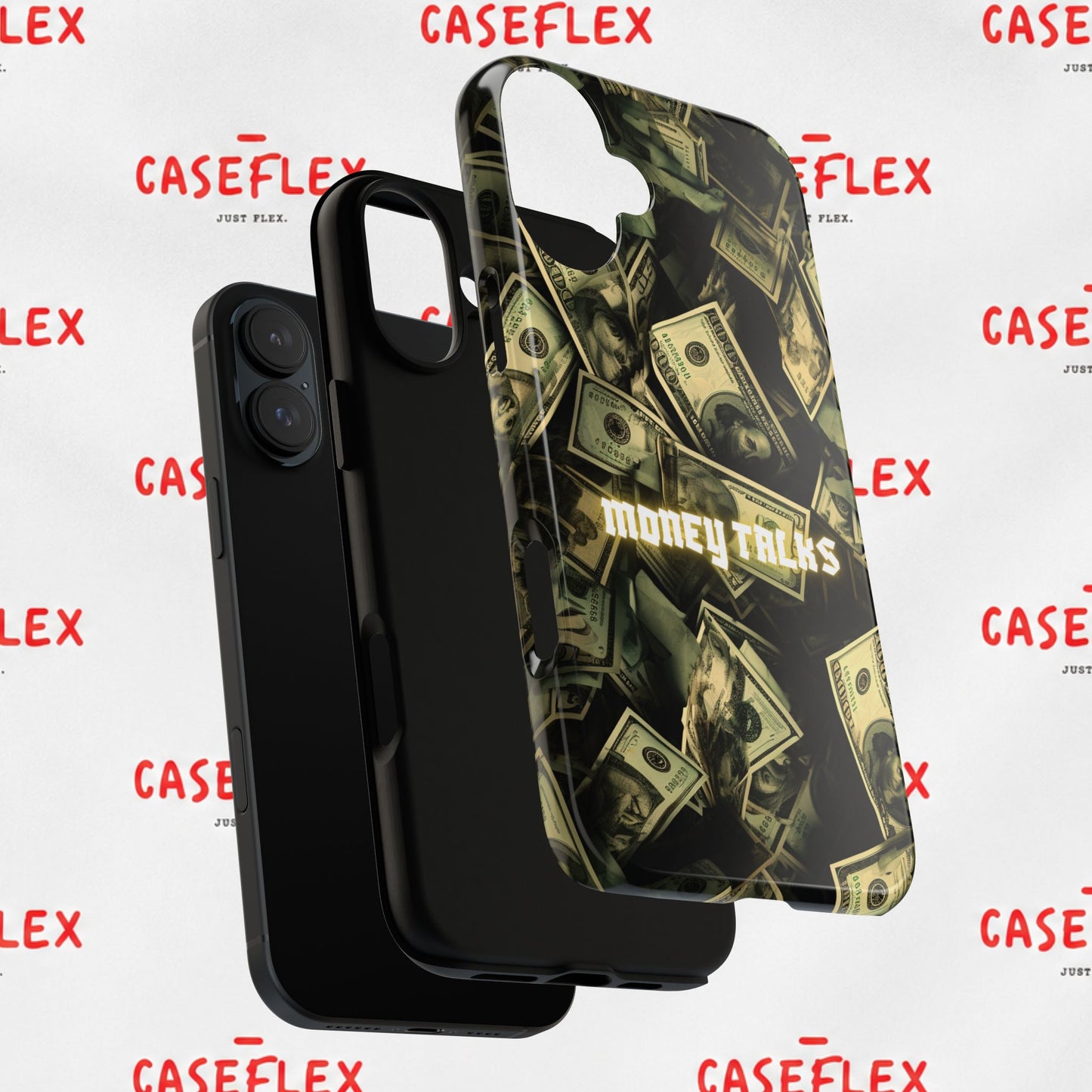 Money Talks Phone Case | Dollar Bills Pattern iPhone Case