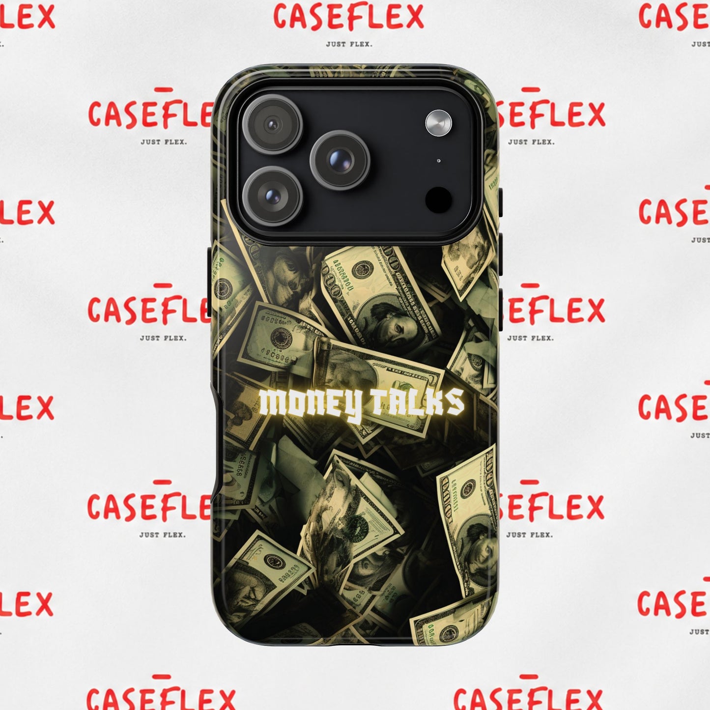 Money Talks Phone Case | Dollar Bills Pattern iPhone Case