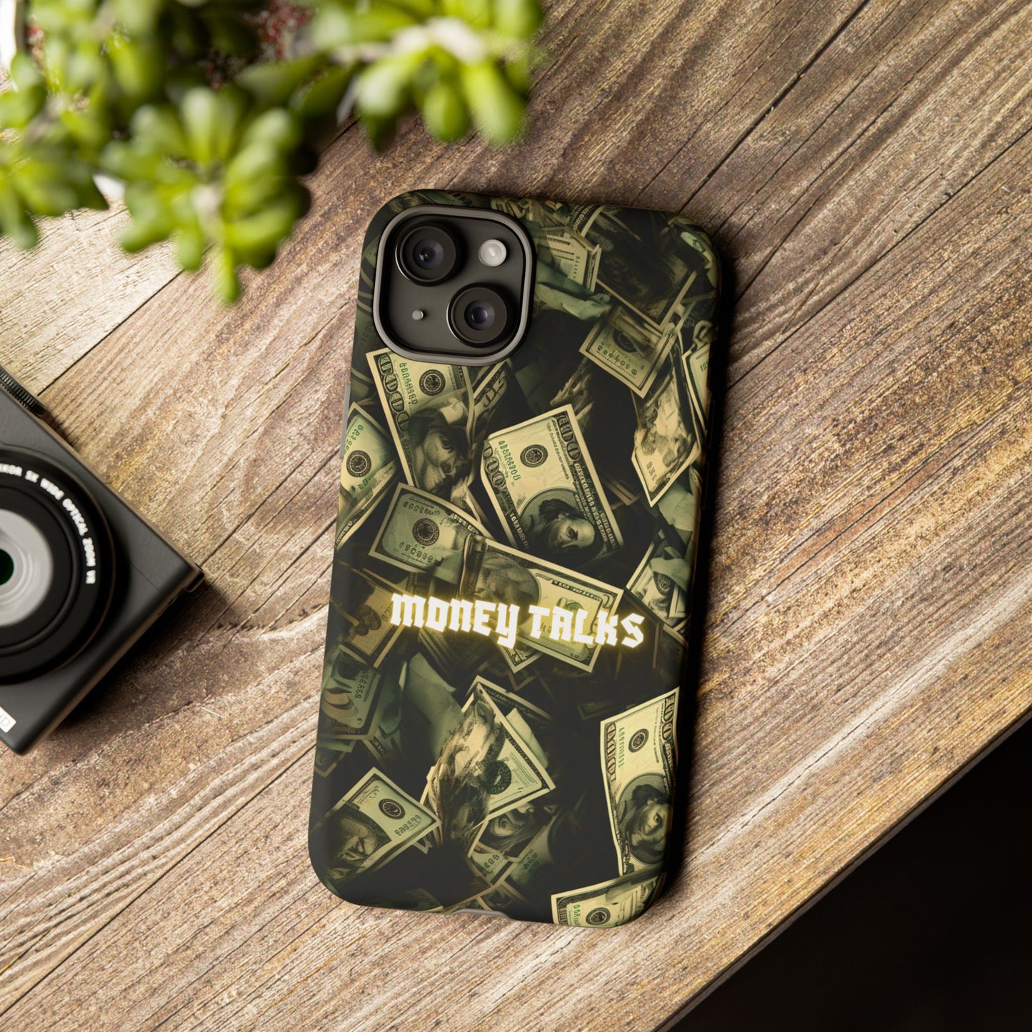 Money Talks Phone Case | Dollar Bills Pattern iPhone Case