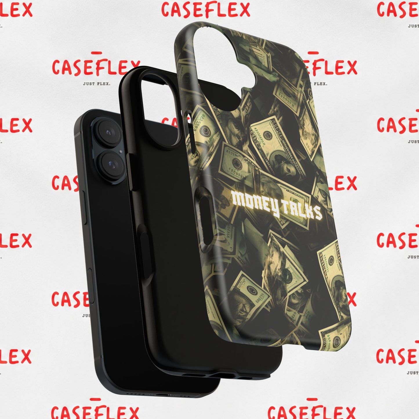 Money Talks Phone Case | Dollar Bills Pattern iPhone Case