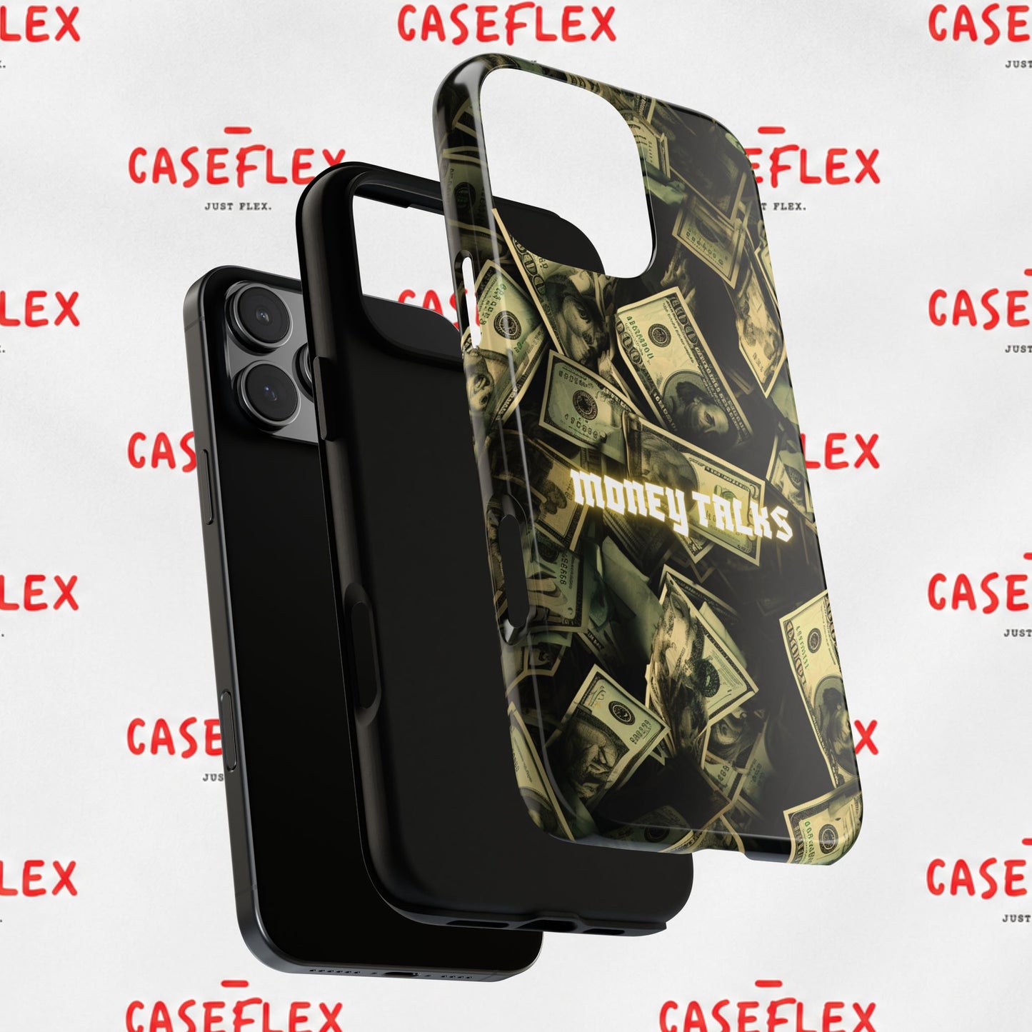 Money Talks Phone Case | Dollar Bills Pattern iPhone Case