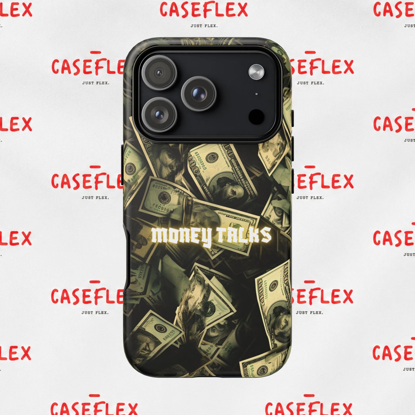 Money Talks Phone Case | Dollar Bills Pattern iPhone Case