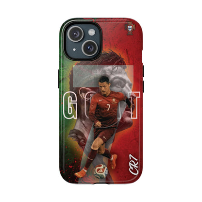 CR7 Portugal Soccer Tough Magnetic Phone Case — Cristiano Ronaldo ‘Grit’ Protective Cover