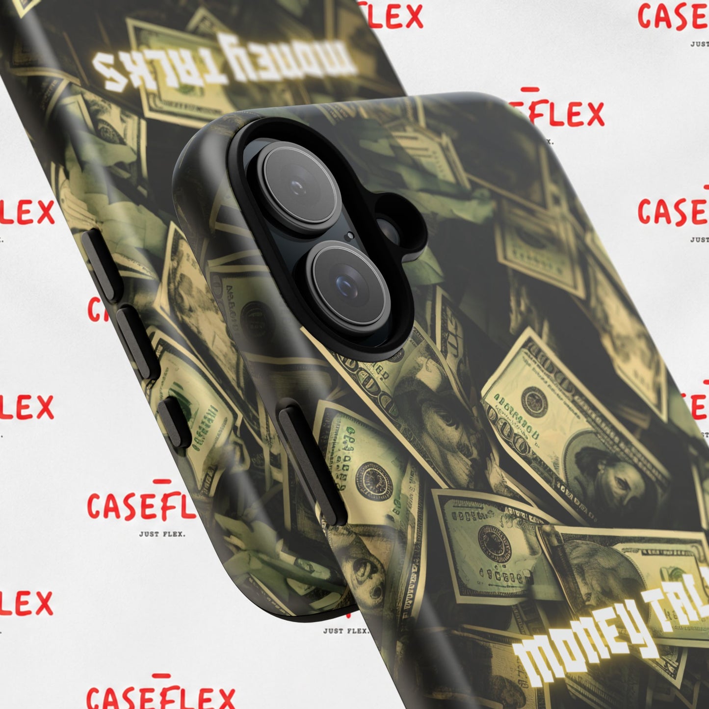 Money Talks Phone Case | Dollar Bills Pattern iPhone Case
