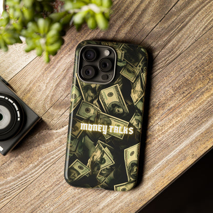 Money Talks Phone Case | Dollar Bills Pattern iPhone Case