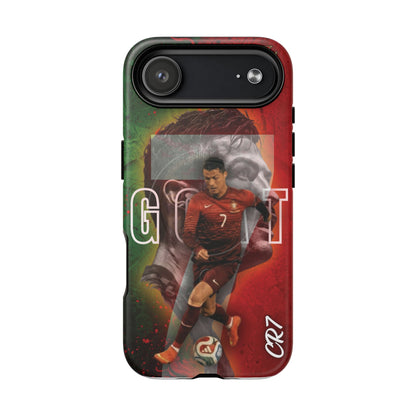CR7 Portugal Soccer Tough Magnetic Phone Case — Cristiano Ronaldo ‘Grit’ Protective Cover