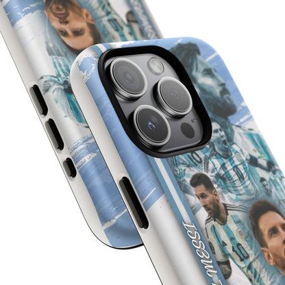 Messi Argentina Collage Tough Magnetic Phone Case