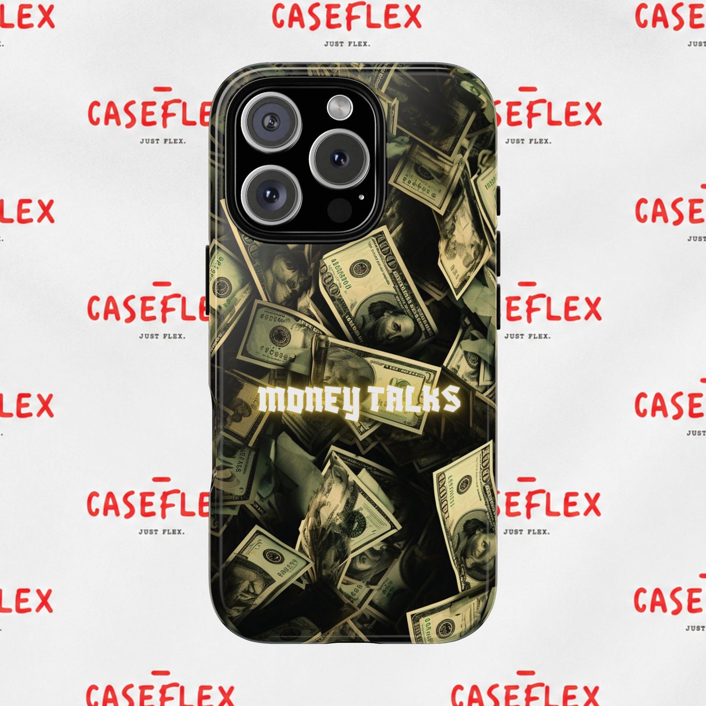 Money Talks Phone Case | Dollar Bills Pattern iPhone Case