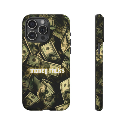Money Talks Phone Case | Dollar Bills Pattern iPhone Case