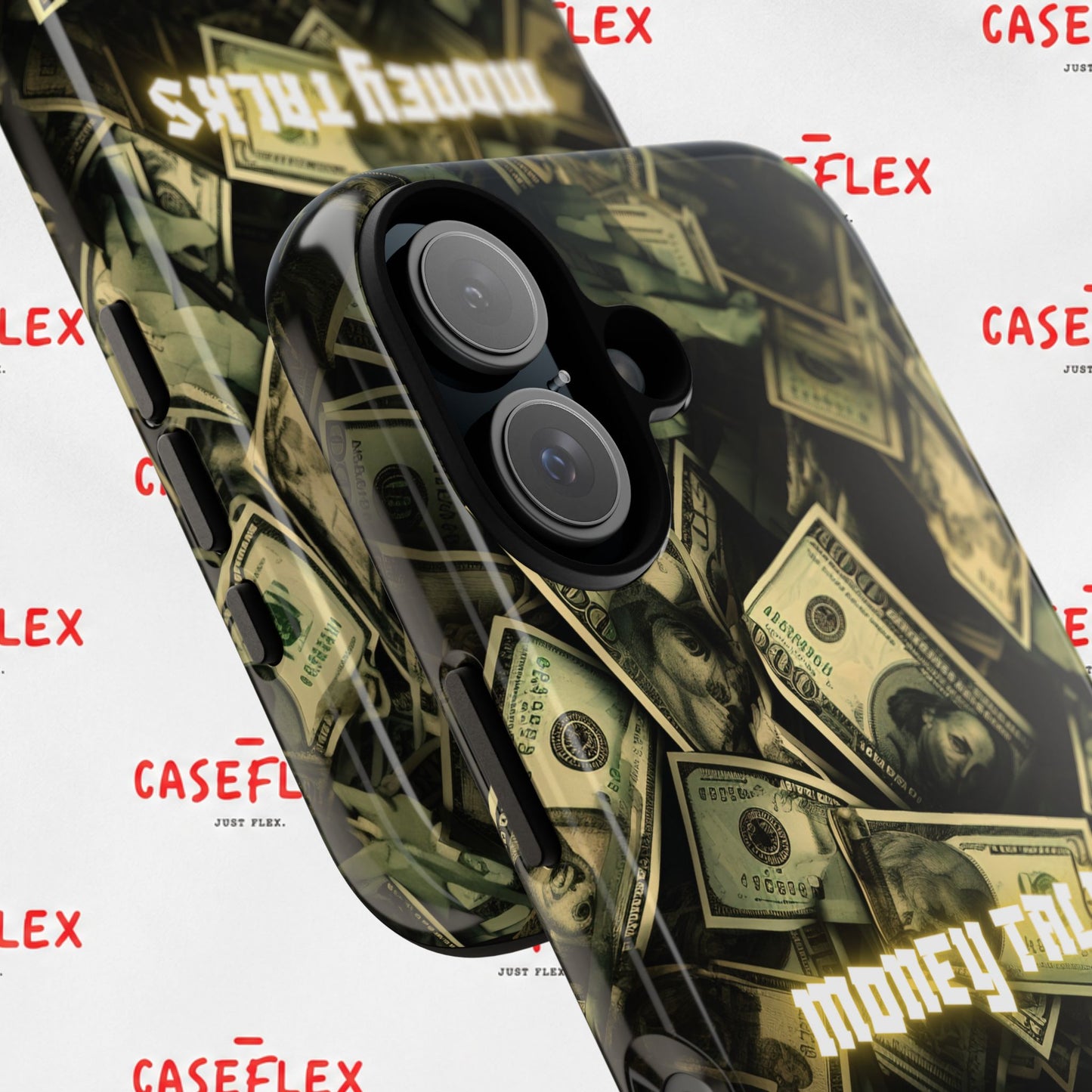 Money Talks Phone Case | Dollar Bills Pattern iPhone Case