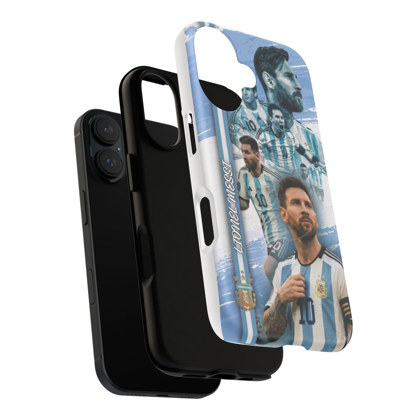 Messi Argentina Collage Tough Magnetic Phone Case