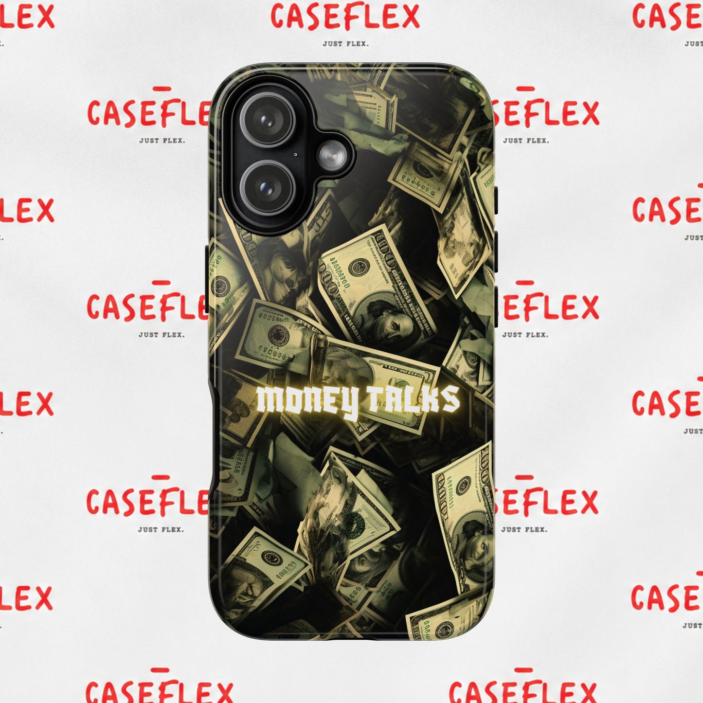 Money Talks Phone Case | Dollar Bills Pattern iPhone Case