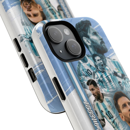 Messi Argentina Collage Tough Magnetic Phone Case