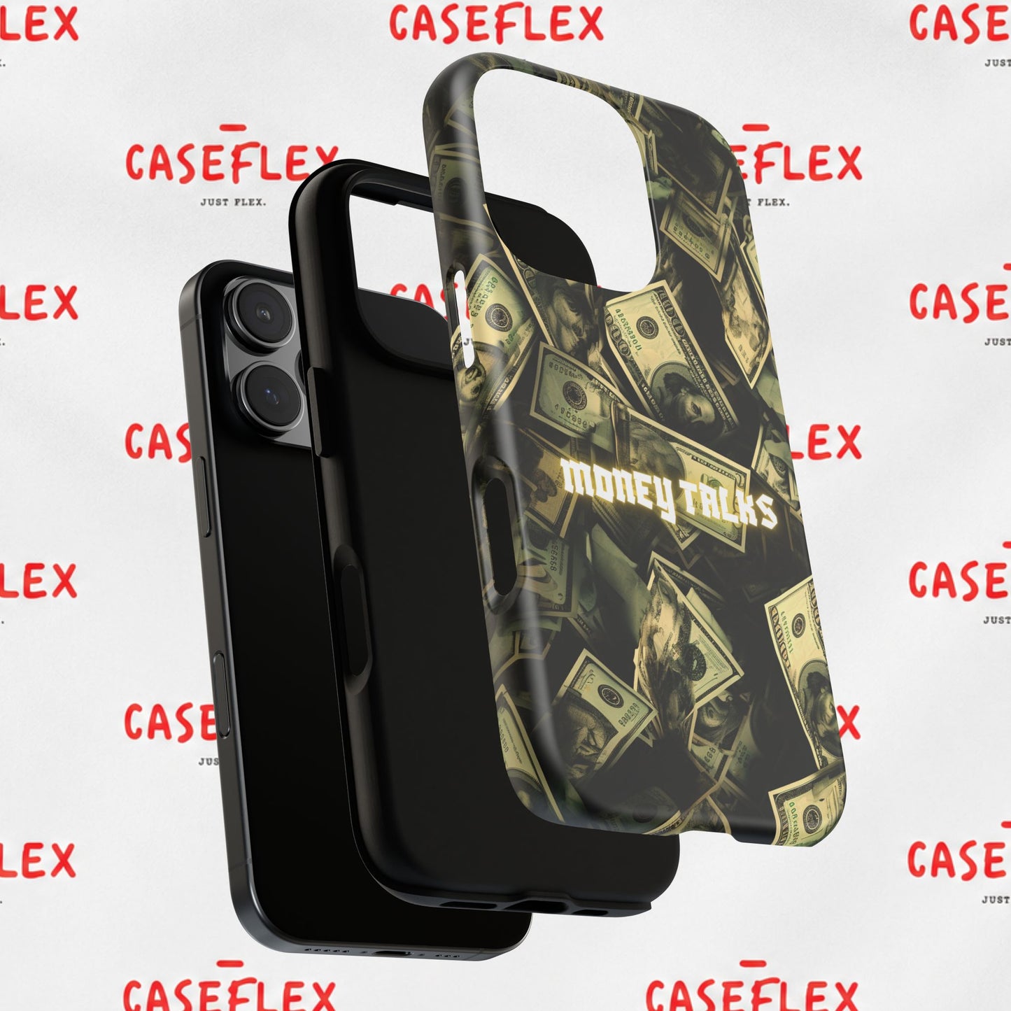 Money Talks Phone Case | Dollar Bills Pattern iPhone Case