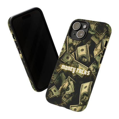 Money Talks Phone Case | Dollar Bills Pattern iPhone Case