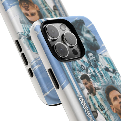 Messi Argentina Collage Tough Magnetic Phone Case