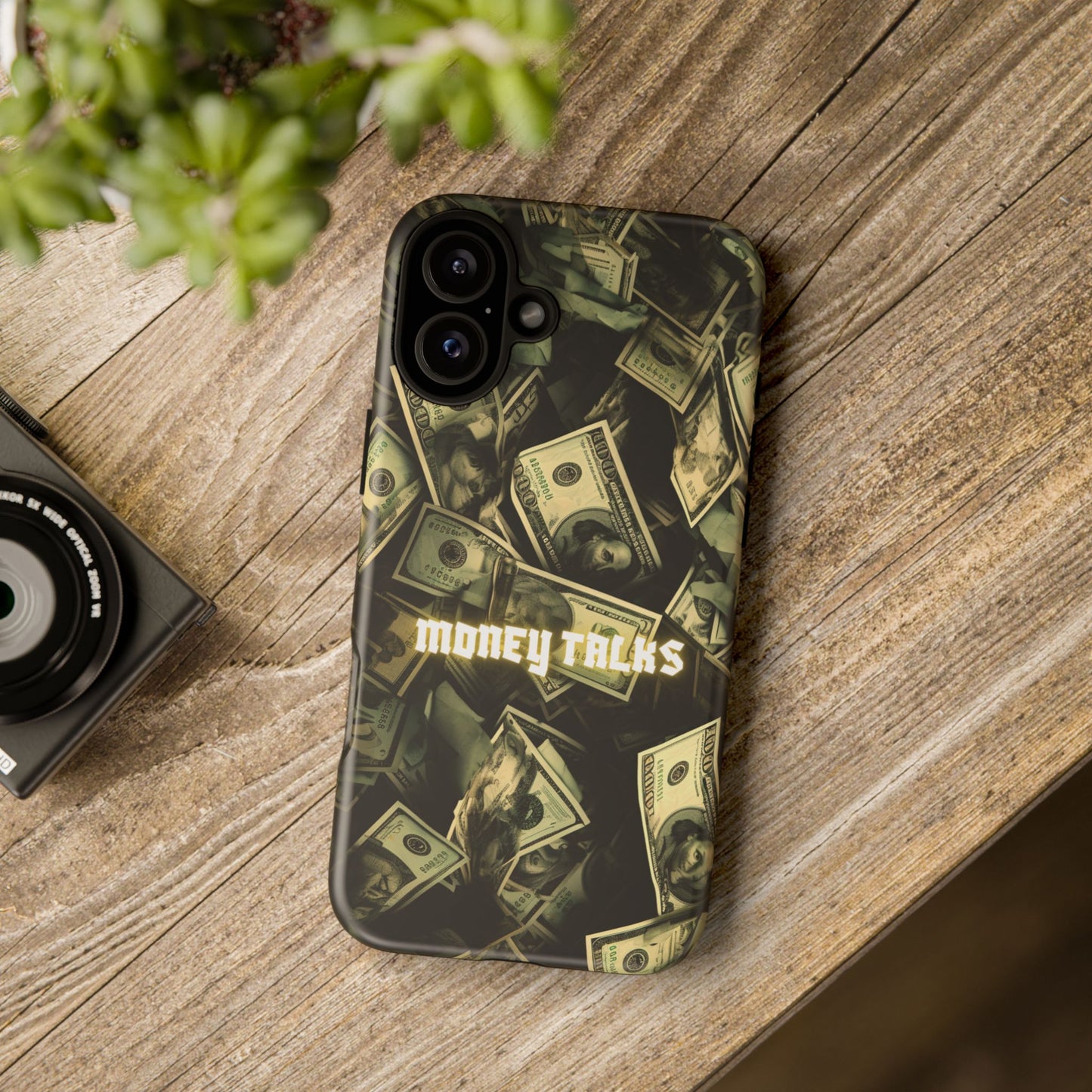 Money Talks Phone Case | Dollar Bills Pattern iPhone Case