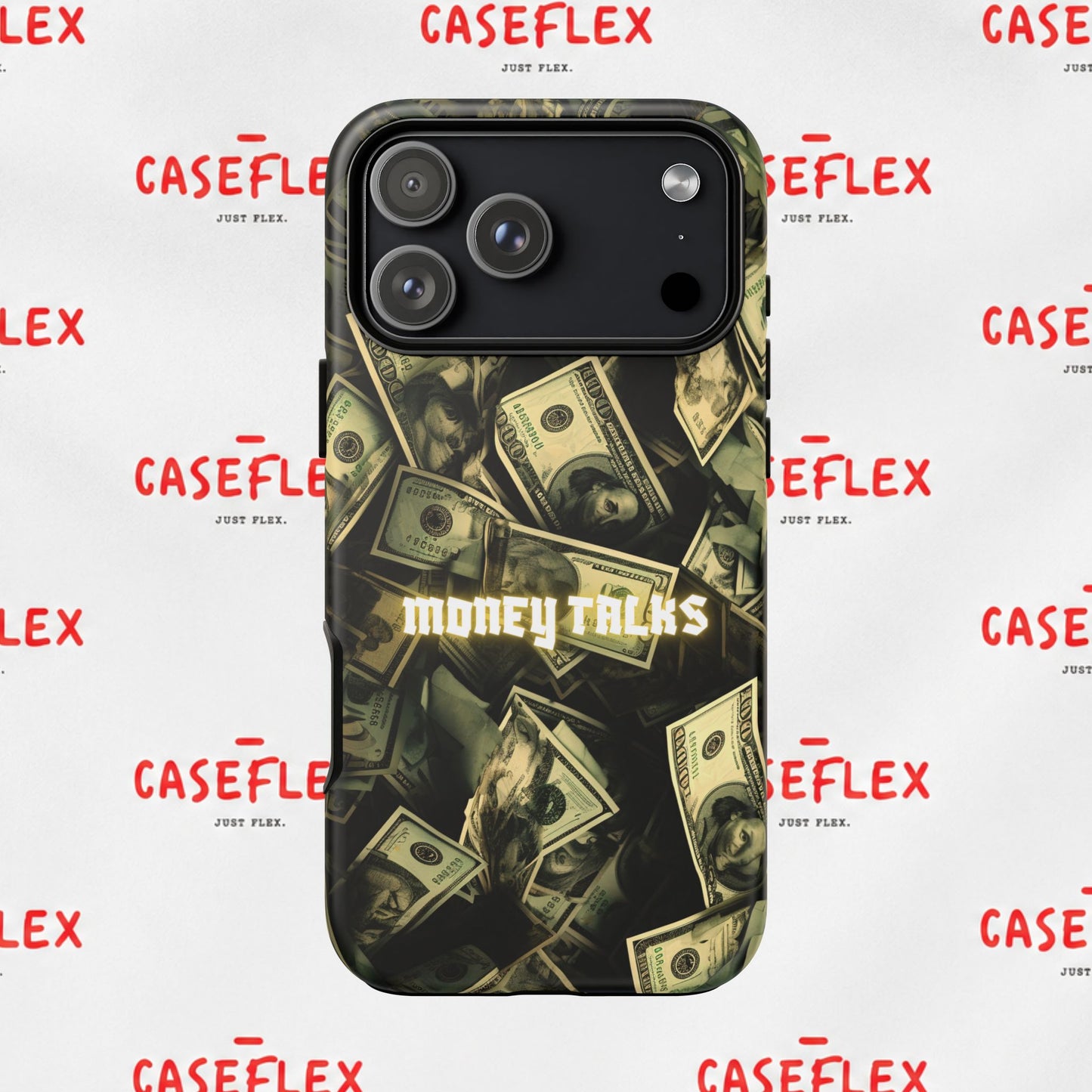 Money Talks Phone Case | Dollar Bills Pattern iPhone Case