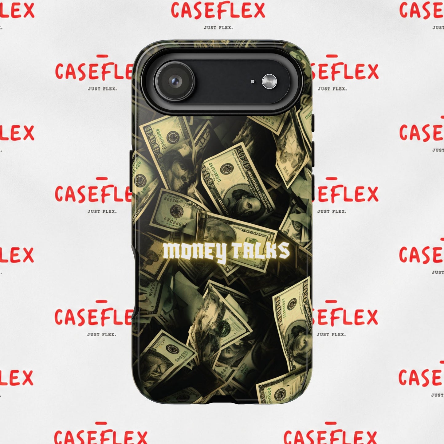Money Talks Phone Case | Dollar Bills Pattern iPhone Case