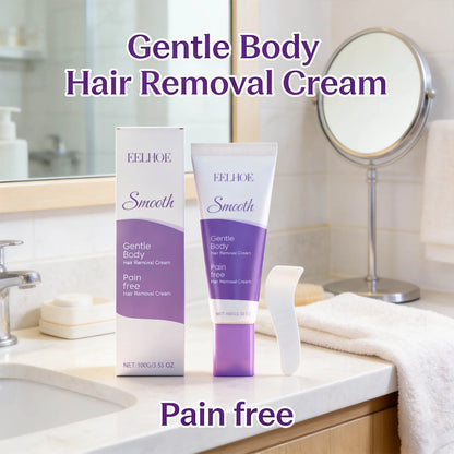 Hair Removal Cream Moisturizing Gentle Remove Hair Relieve Discomfort Smoothing Firming Skin Refreshing Body Hair Removal Lotion
